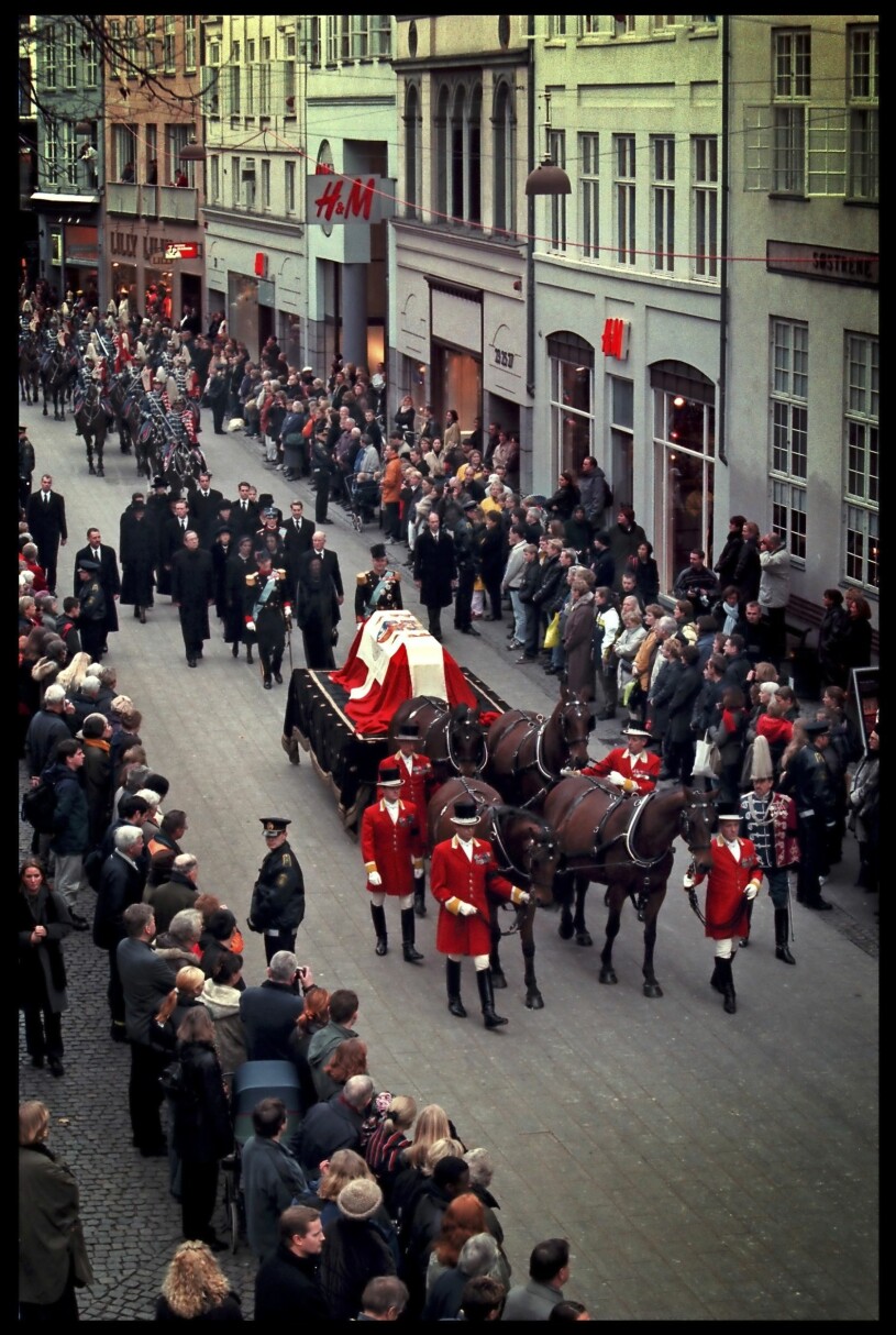 ”Dronning” Ingrid dog den 7 november år 2000, 90 år gammal.