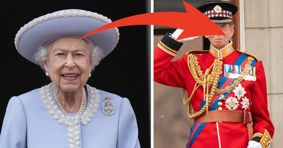 Nya bilden på drottning Elizabeth sprids på nätet – kusliga detaljen