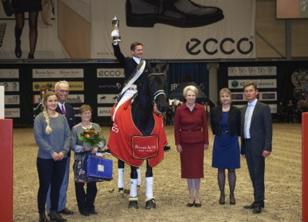 Princess Benedikte and Princess Nathalie at JBK Horse Shows