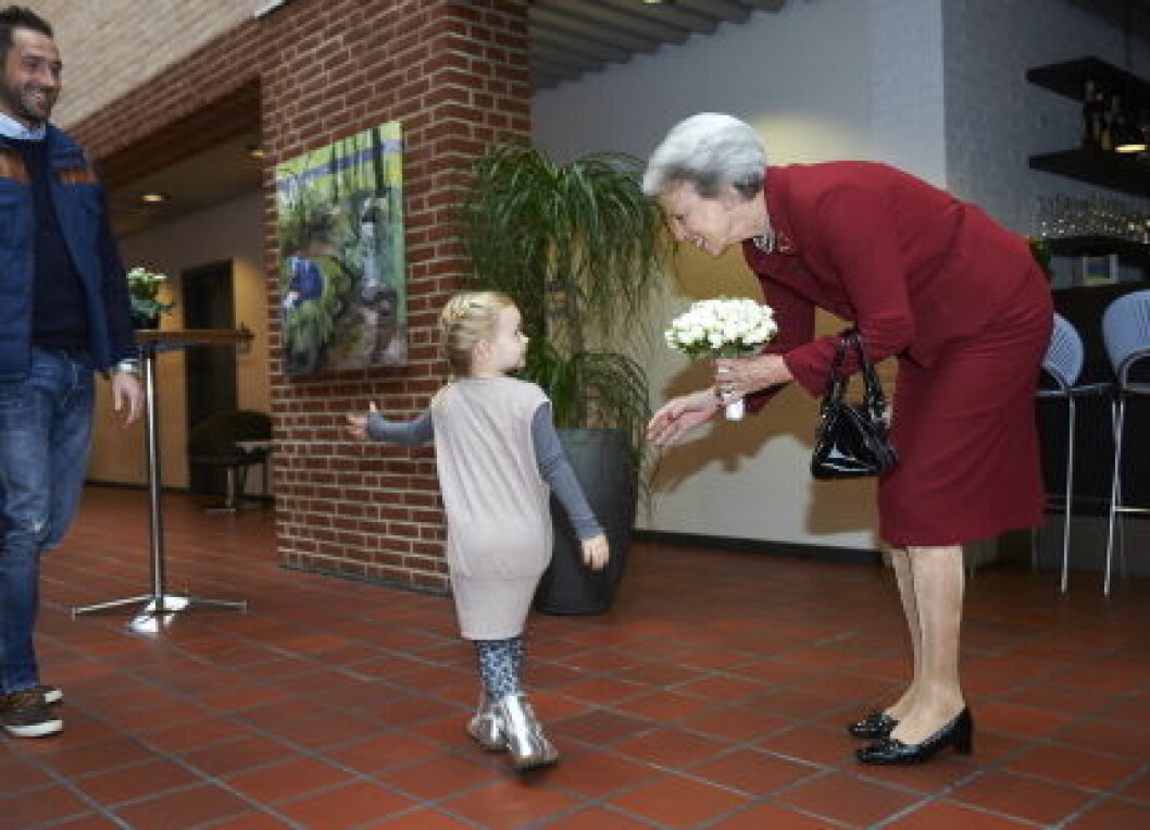 Princess Benedikte and Princess Nathalie at JBK Horse Shows