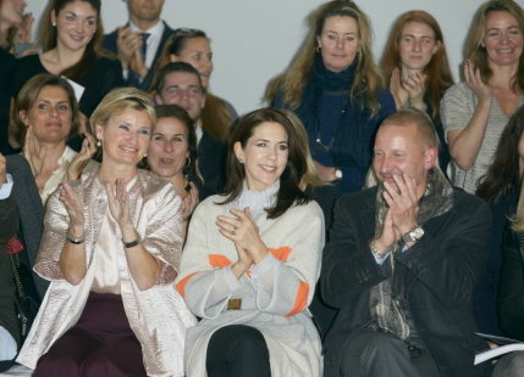 Crown Princess Mary at Copenhagen Fashion Week 2015
