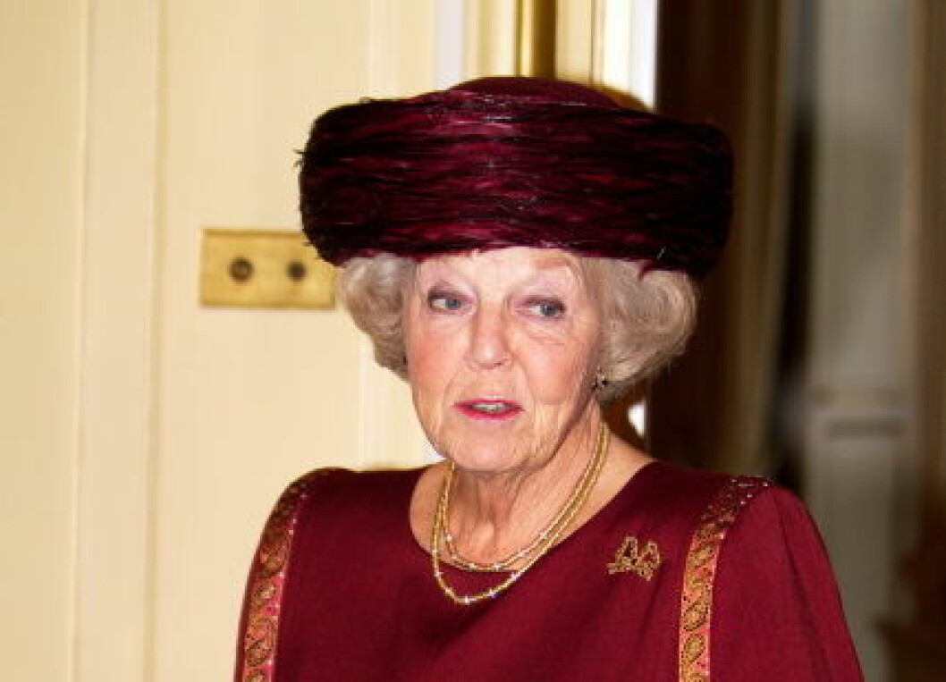 HRH Princess Beatrix attends at the Spaansche Hof in The Hague, the ceremony at the Max van der Stoel Award. The award goes to Spravedlivost, a human rights NGO in Kyrgyzstan.