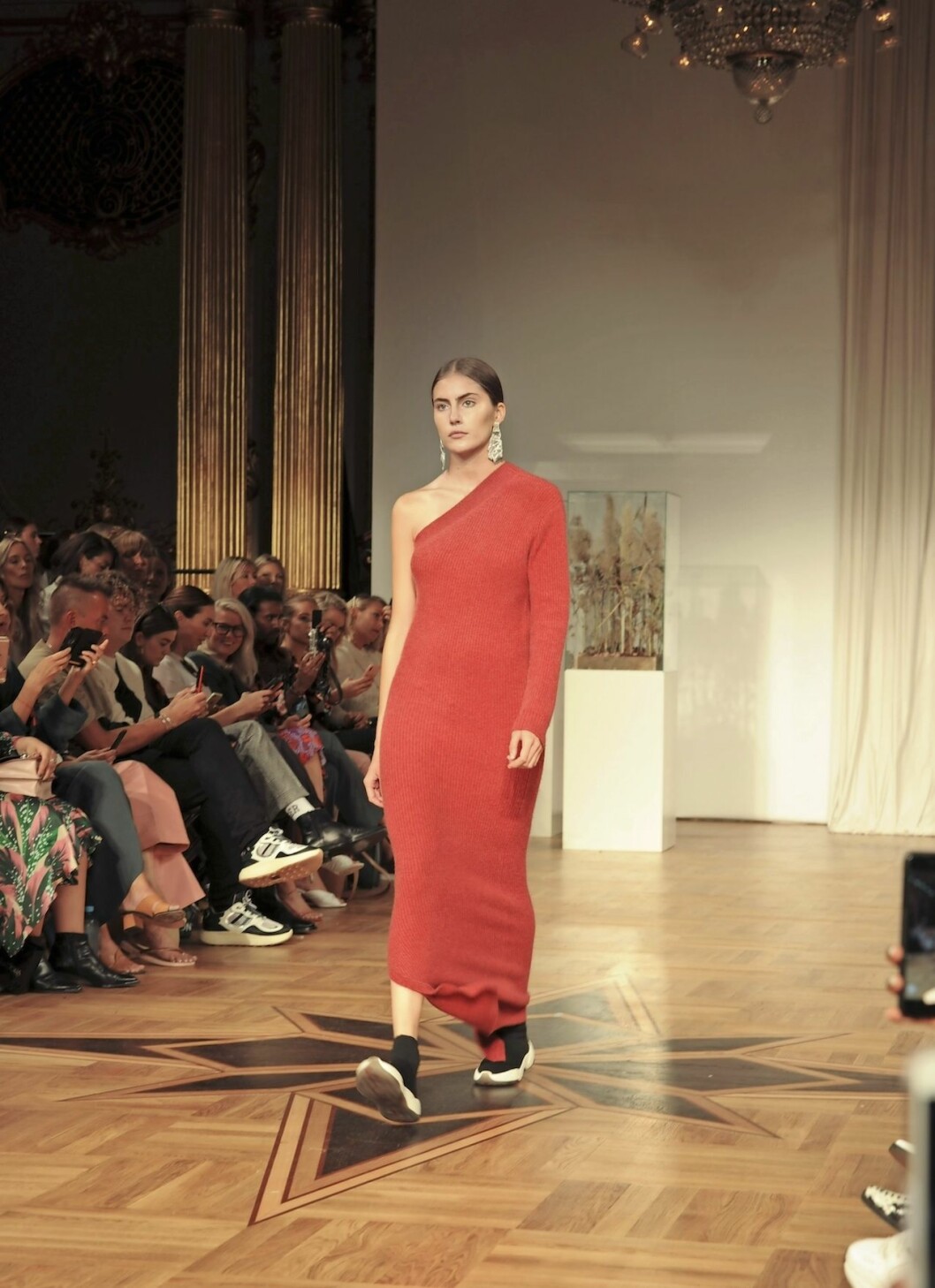 Mjukaste mjukt på Soft Goat modevisning Stockholm Fashion Week Grand Hôtel.