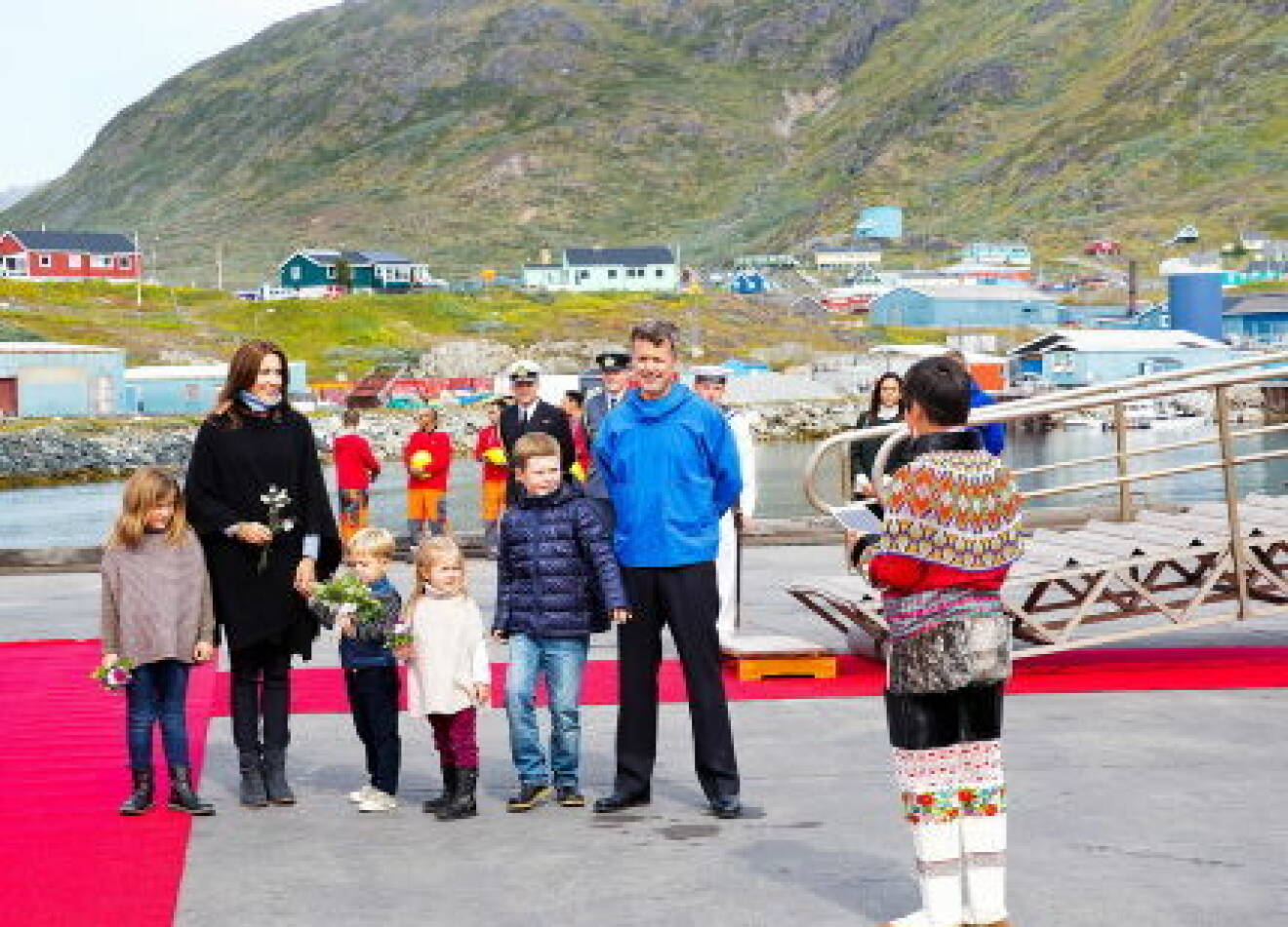 Danish royal family visits Greenland
