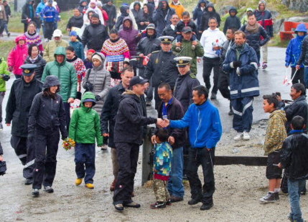 Danish royal family visits Greenland