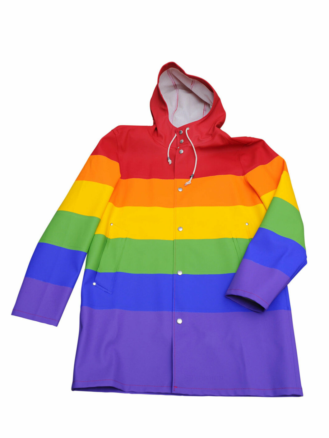 ”One of a kind.” Special- gjorda regnrocken från Alexander Stutterheim finns bara i ett fåtal exemplar.