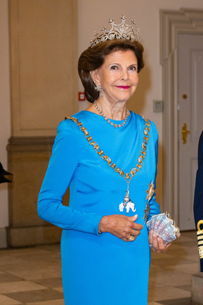 En helt otroligt vacker drottning – som vanligt! Drottning Silvia