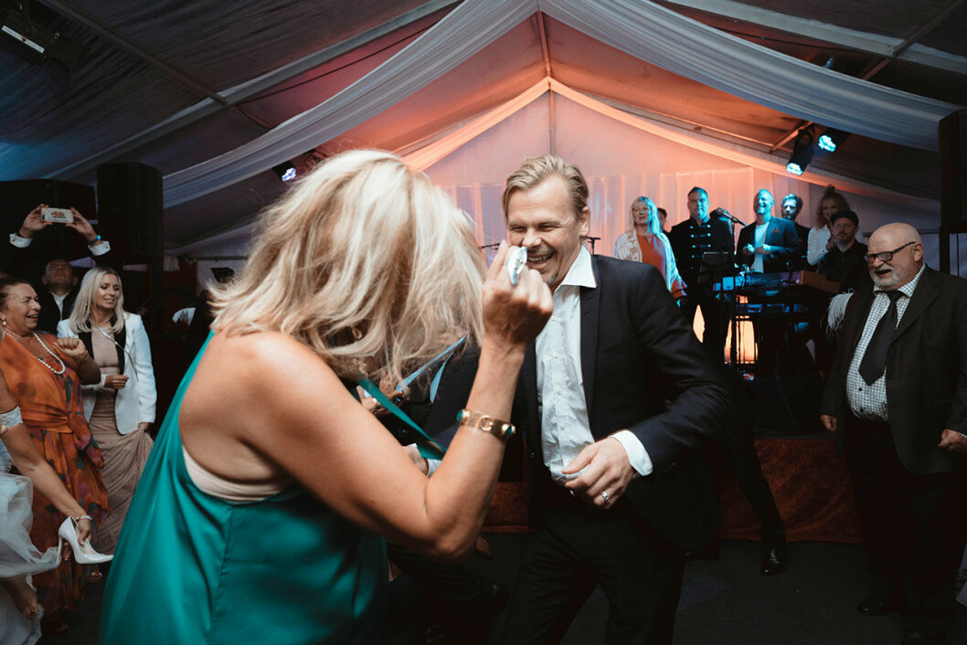 Jimmie Källqvist, Carolas pojkvän, svängde loss på dansgolvet!