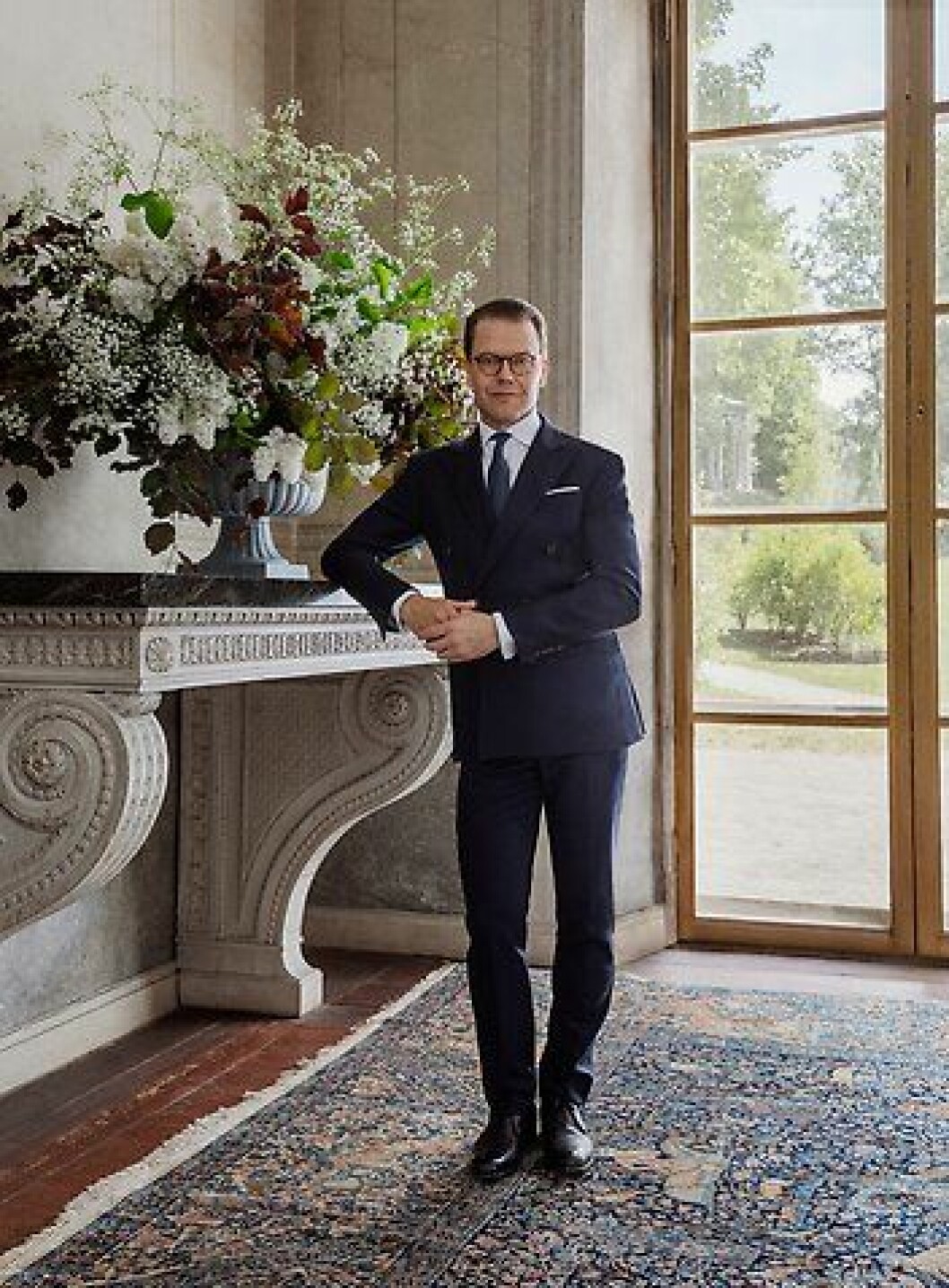 Kronprinsessan Victoria och Daniel fotograferade i samband med deras tioåriga bröllopsdag.