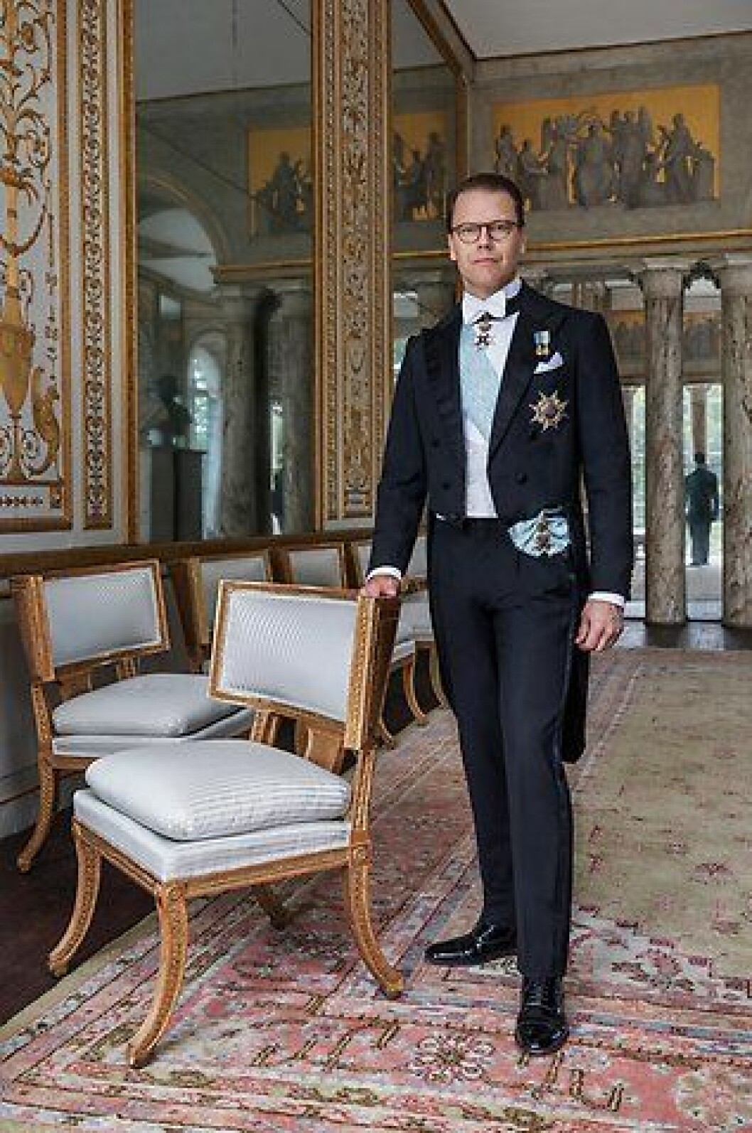 Kronprinsessan Victoria och Daniel fotograferade i samband med deras tioåriga bröllopsdag.
