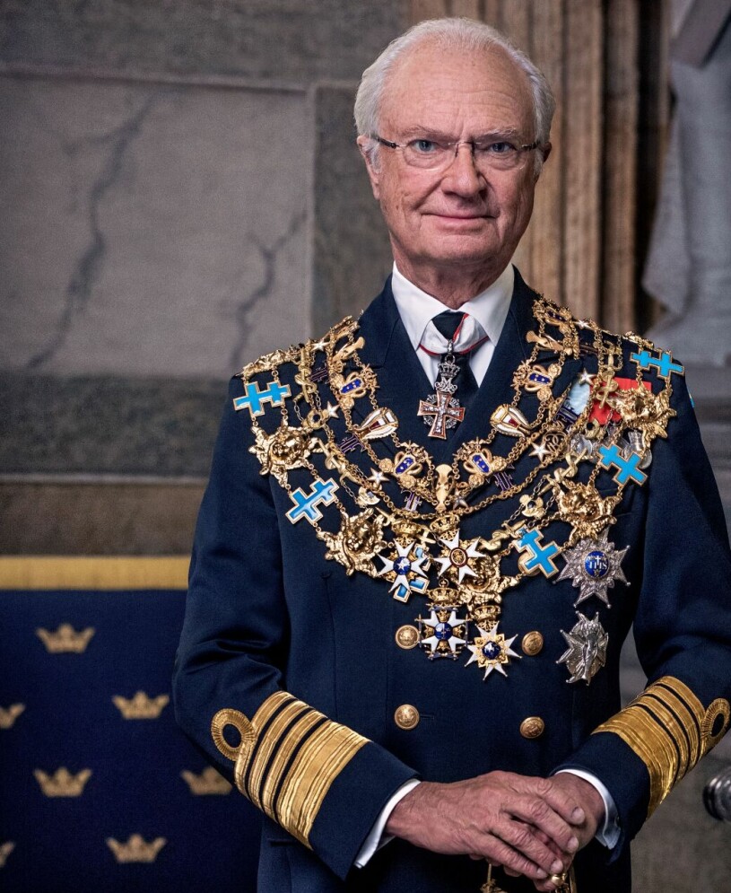 Kungen – som bara var 27 när han blev kung. Kungen 50 år på tronen