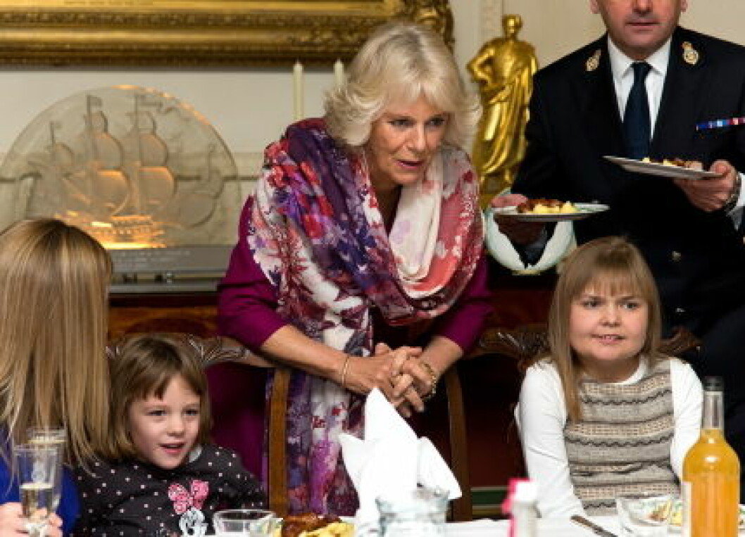 Christmas lunch at Clarence House