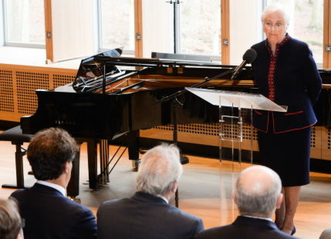 Queen Paola And King Albert At The Queen Elisabeth Music Chapel, Waterloo, Belgium