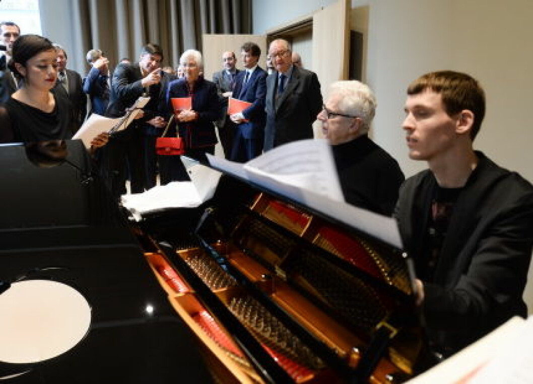 Queen Paola And King Albert At The Queen Elisabeth Music Chapel, Waterloo, Belgium