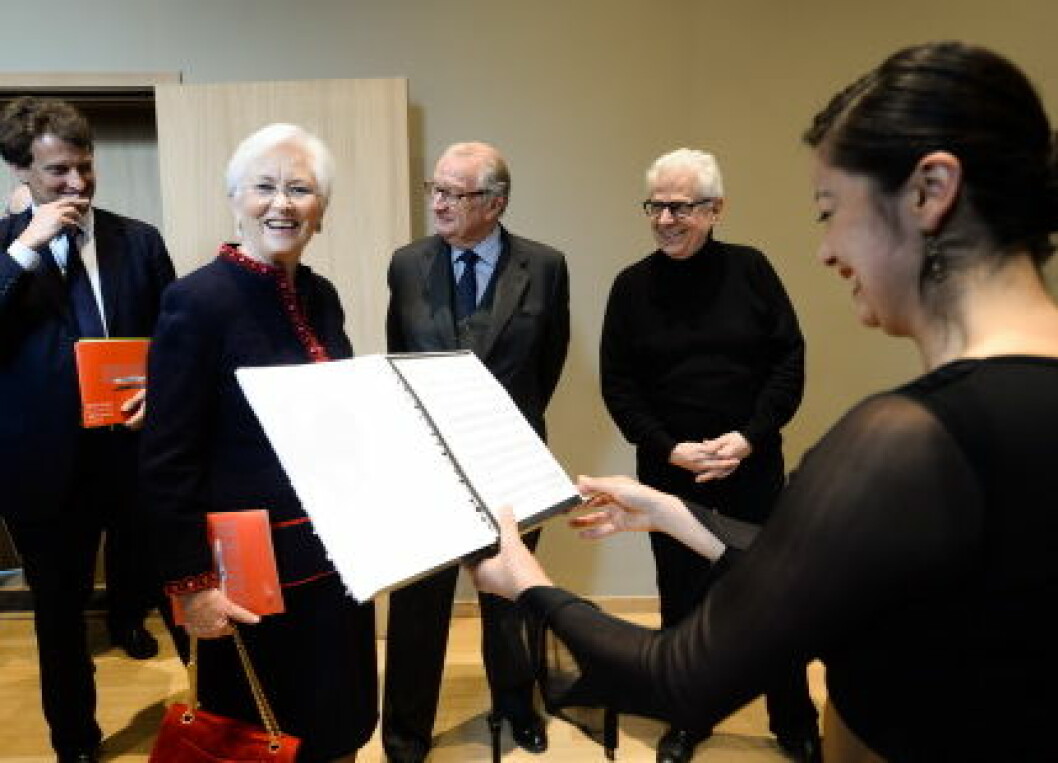 Queen Paola And King Albert At The Queen Elisabeth Music Chapel, Waterloo, Belgium