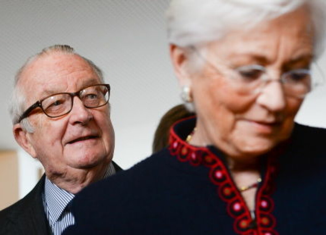 Queen Paola And King Albert At The Queen Elisabeth Music Chapel, Waterloo, Belgium