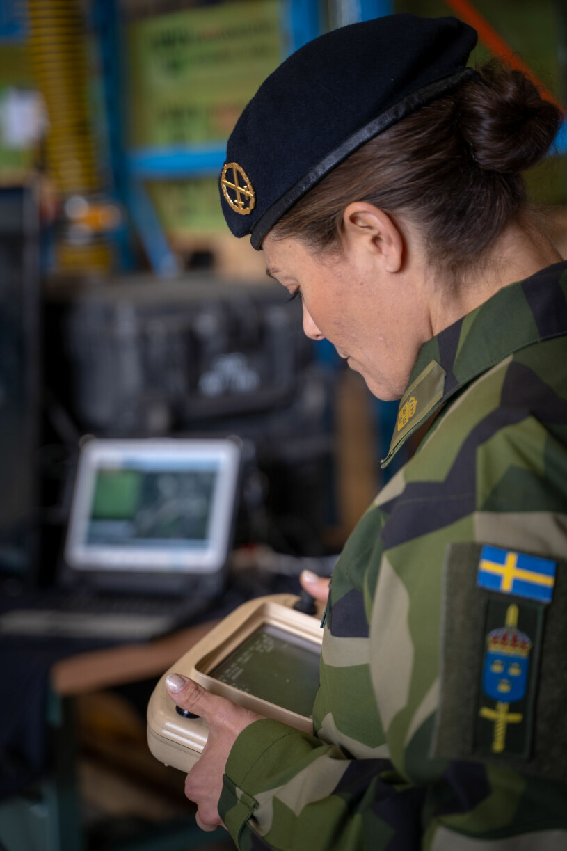 Powerknut till uniformsbaskern, funkade perfekt. Kronprinsessan Victoria Basker Uniform K3 Karlsborg