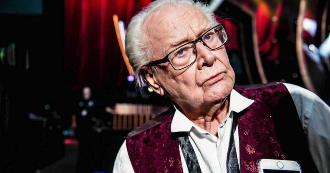 Jan Malmsjö var med om en olycka i sitt hem. Foto: IBL Jan Malmsjö