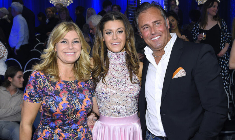 Pernilla Wahlgren, Bianca Ingrosso och Emilio Ingrosso under TV4:s Let's dance. Foto: IBL