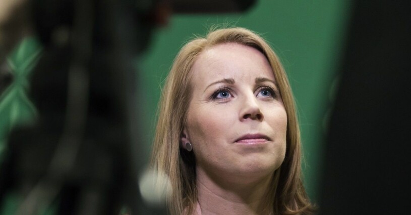 Annie Lööf och hennes Carl-Johan träffades hemma i Värnamo. Annie Lööf centerpartiets partiledare