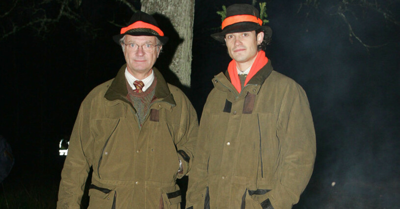 Kungen och prinsen är inte bara lika utseendemässigt, de är nästan kusligt lika i sina intressen. Varav jakt är ett av dem.