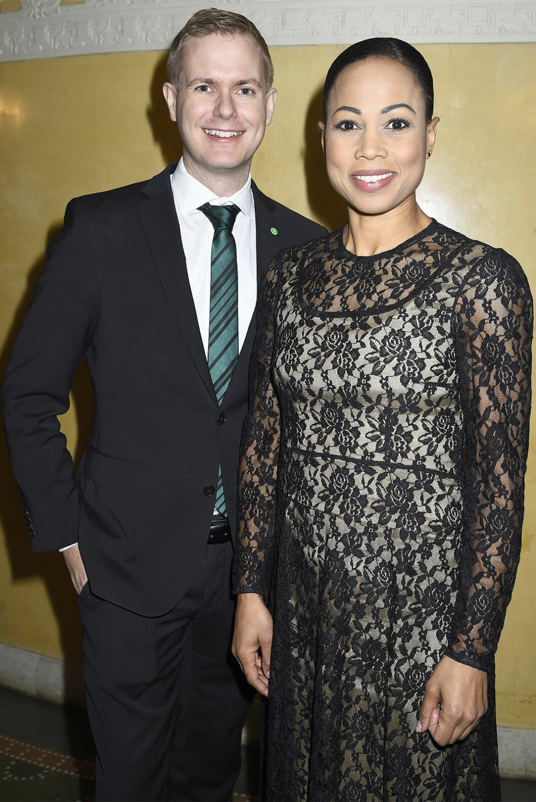 Politikerkollegorna Gustav Fridolin och Alice Bah Kuhnke