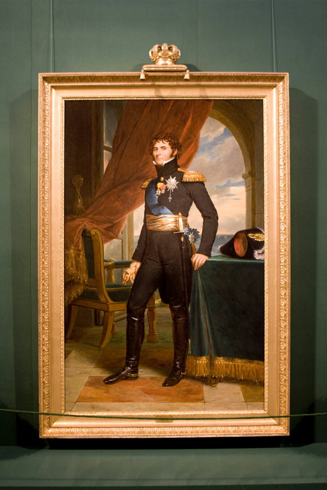 Kung Karl XIV Johan – målning av Francois Gèrard Kung Karl XIV Johan - målning av Francois Gèrard