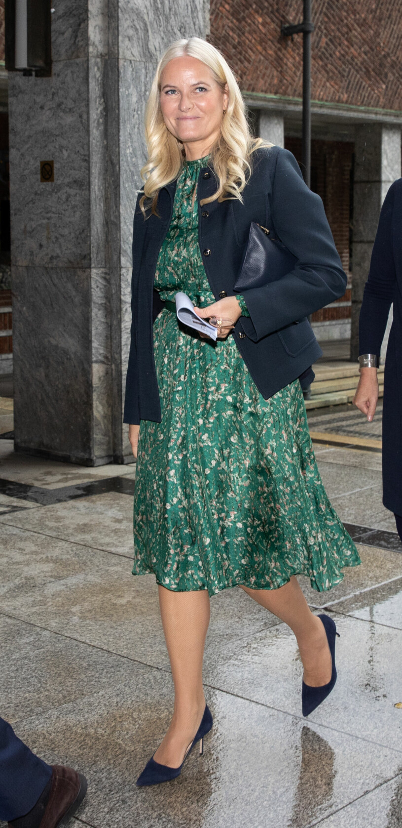 Norska kronprinsessan Mette-Marit på invigningen av Innovationsveckan i Oslo rådhus