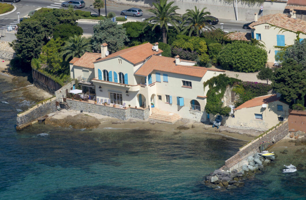 Villa Mirage i Sainte-Maxime. Kungafamiljens paradis på Franska Rivieran.