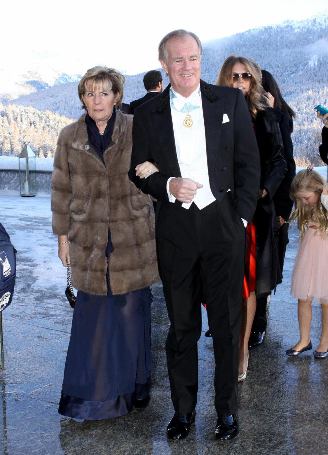 H&M:s Stefan Persson med fru Denise.