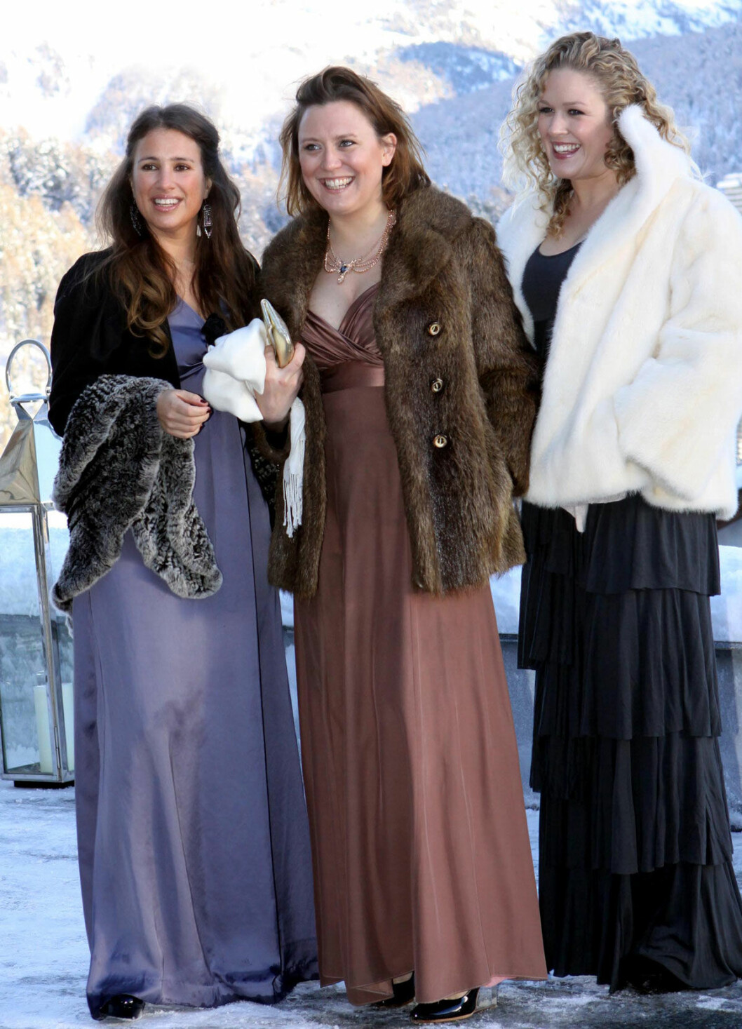 Vackra väninnorna Monika Zytomierska Nisell, Karin Sundman och Anna Bohman.