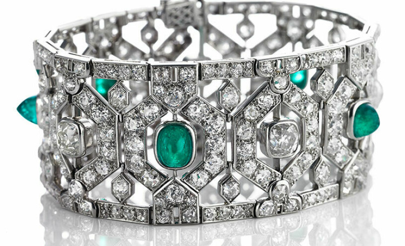 Drottning Alexandrines diamantarmband. Drottning Alexandrines diamantarmband