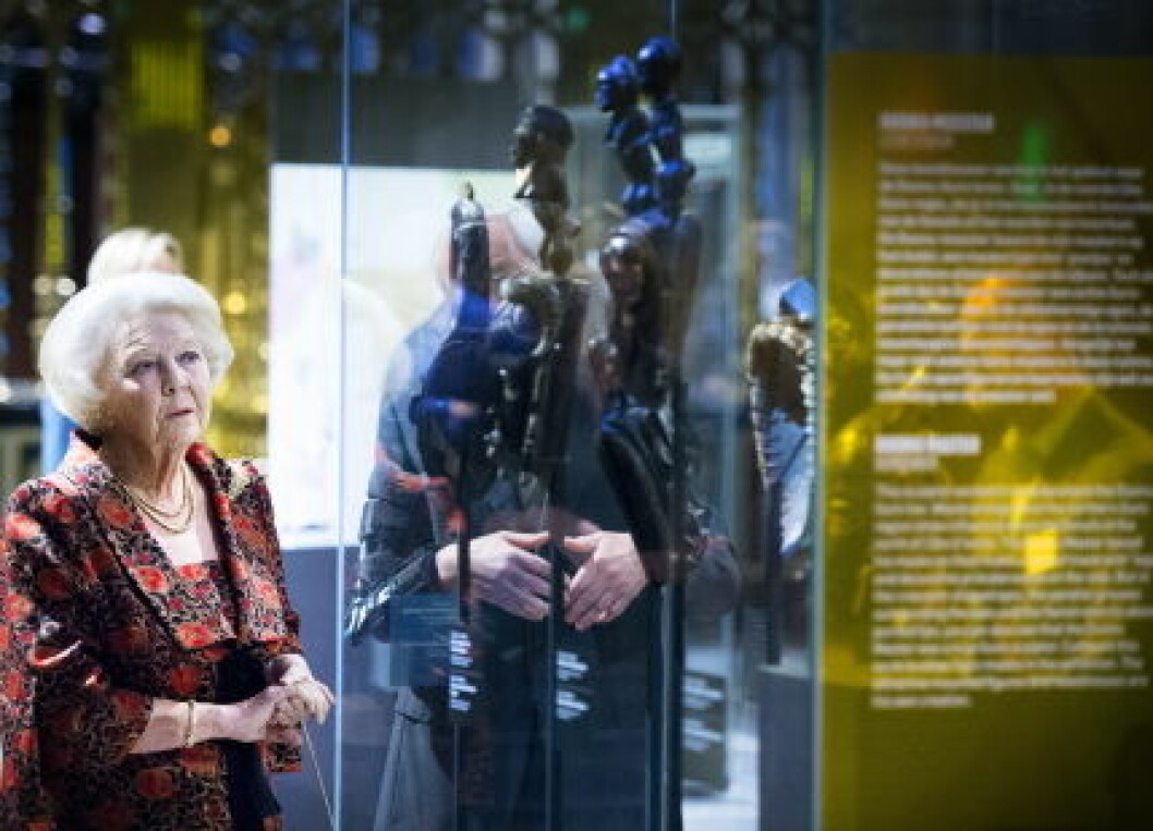 Princess Beatrix Visits An Exhibition - Amsterdam