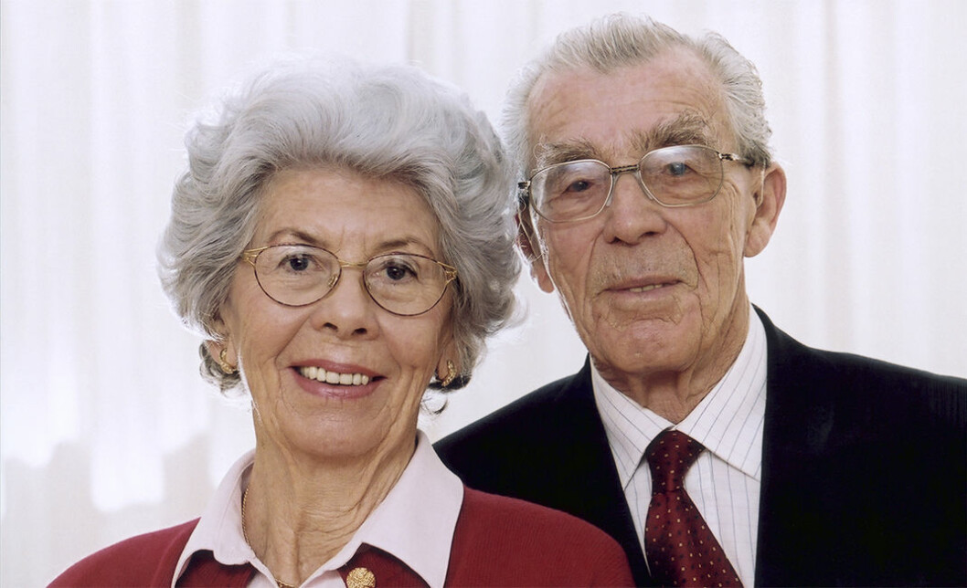 Carl Johan och Gunnila Bernadotte 2001.