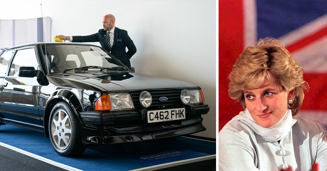 Prinsessan Dianas bil såldes på auktion – chockerande summan!