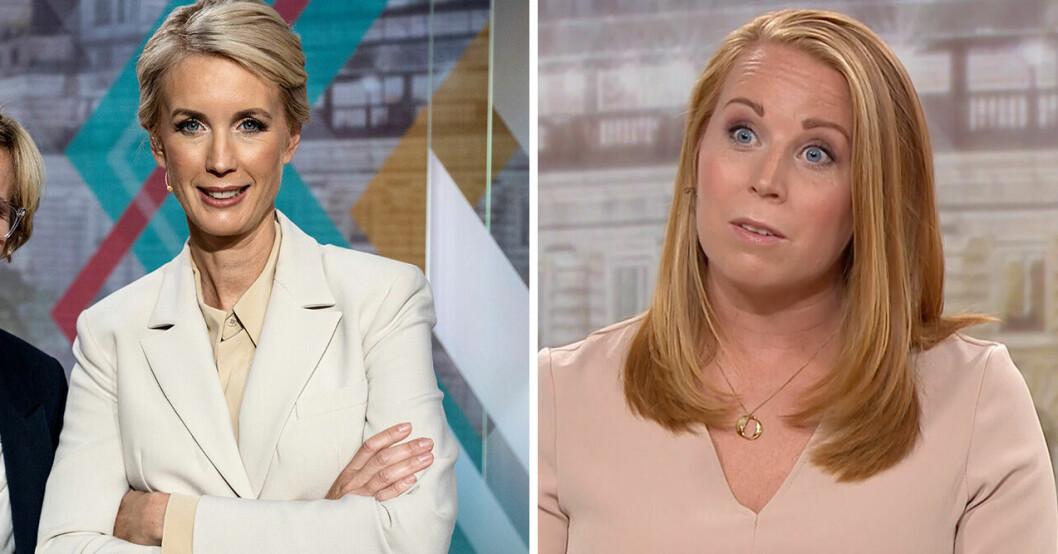TV4 tvingas pudla - ursäkten efter Jenny Strömstedts laddade fråga i direktsändning