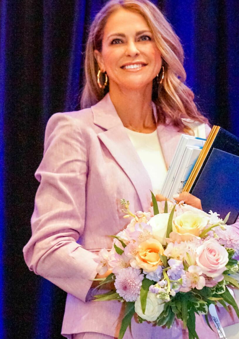 Prinsessan Madeleine på jobb i Fort Lauderdale. Prinsessan Madeleine när SWEA International hade årsmöte 2022