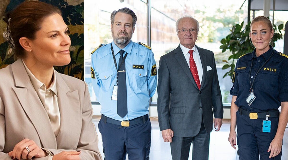 Efter våldsvågen: Kungafamiljens ord – tackar polisen