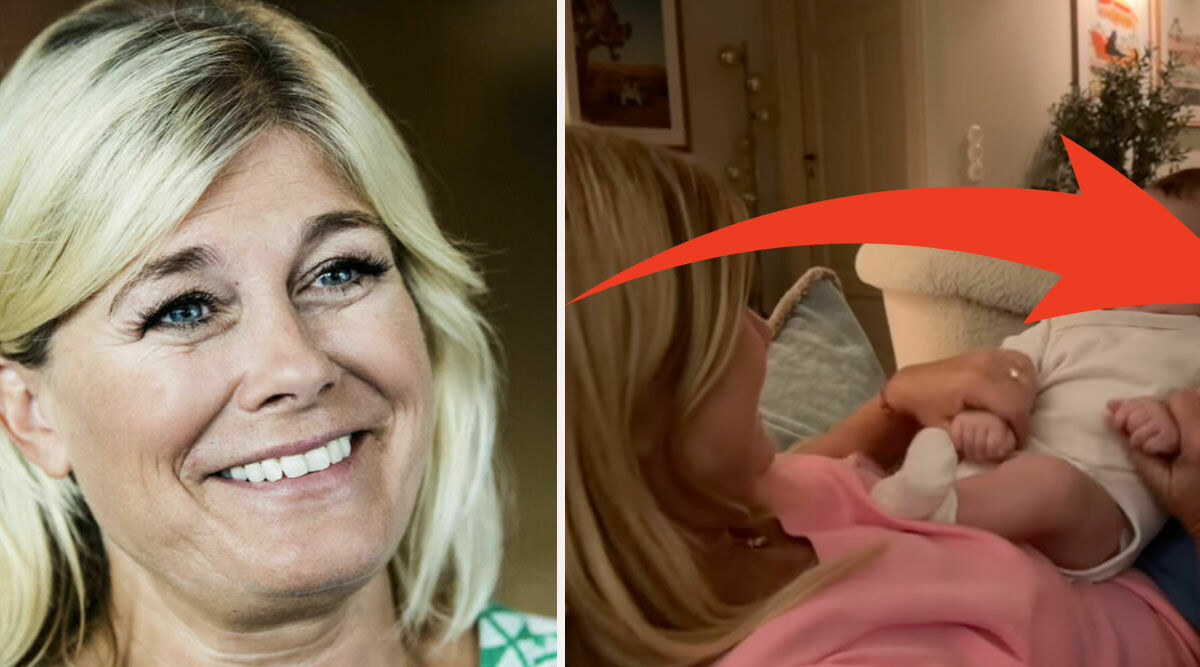 Pernilla Wahlgren visar äntligen upp barnbarnet – alla reagerar på detaljen