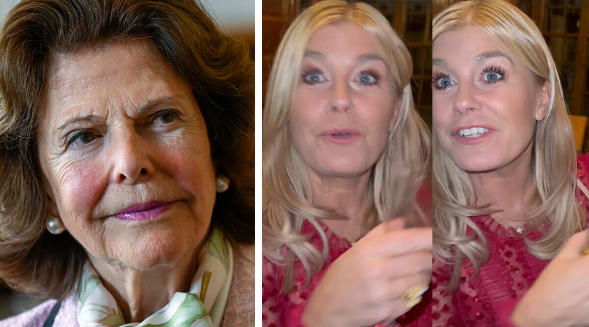 Här blir Pernilla Wahlgren påkommen i en lögn – under middagen med Silvia