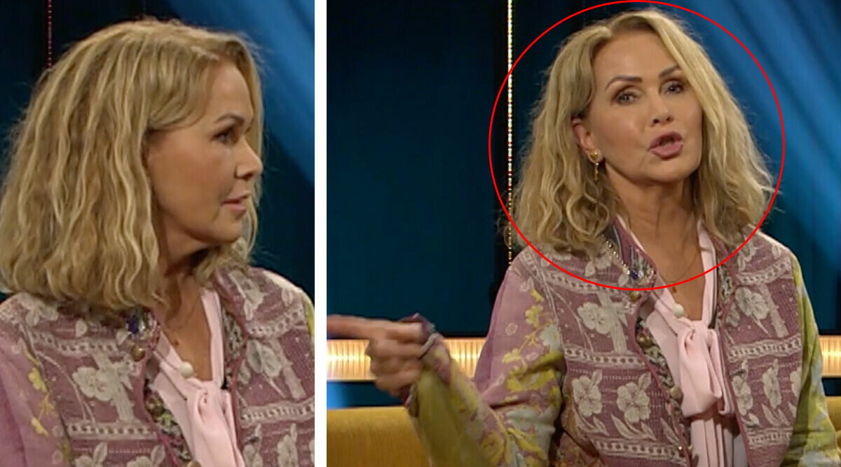 Anna Lindmarkers skarpa protest – efter snuskiga inviten i sändning: "Nej tack"