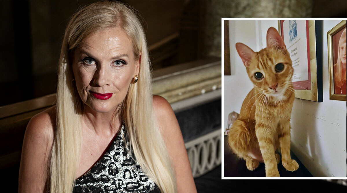 Gunilla Persson i stor sorg – älskade katten Tusse är död