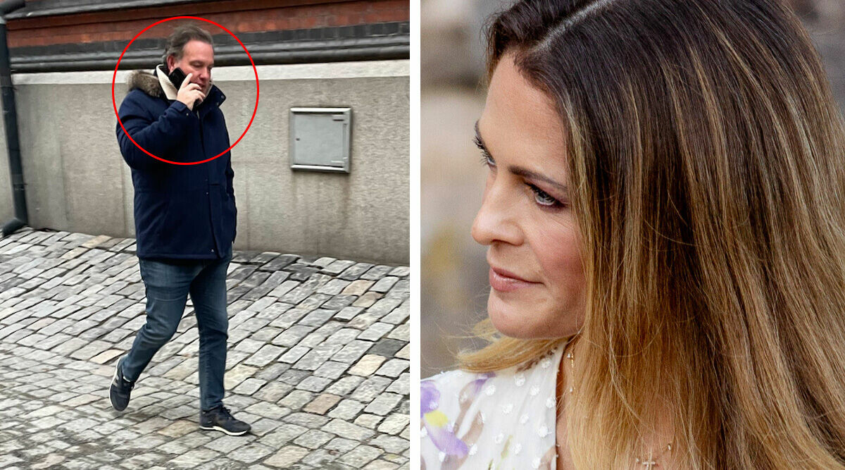 Bilden avslöjar! Chris O'Neill på svensk mark – tog promenad på Östermalm