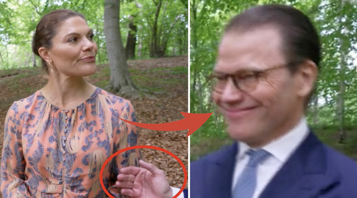 Här glömmer Victoria och Daniel bort kamerorna – och gör det intima