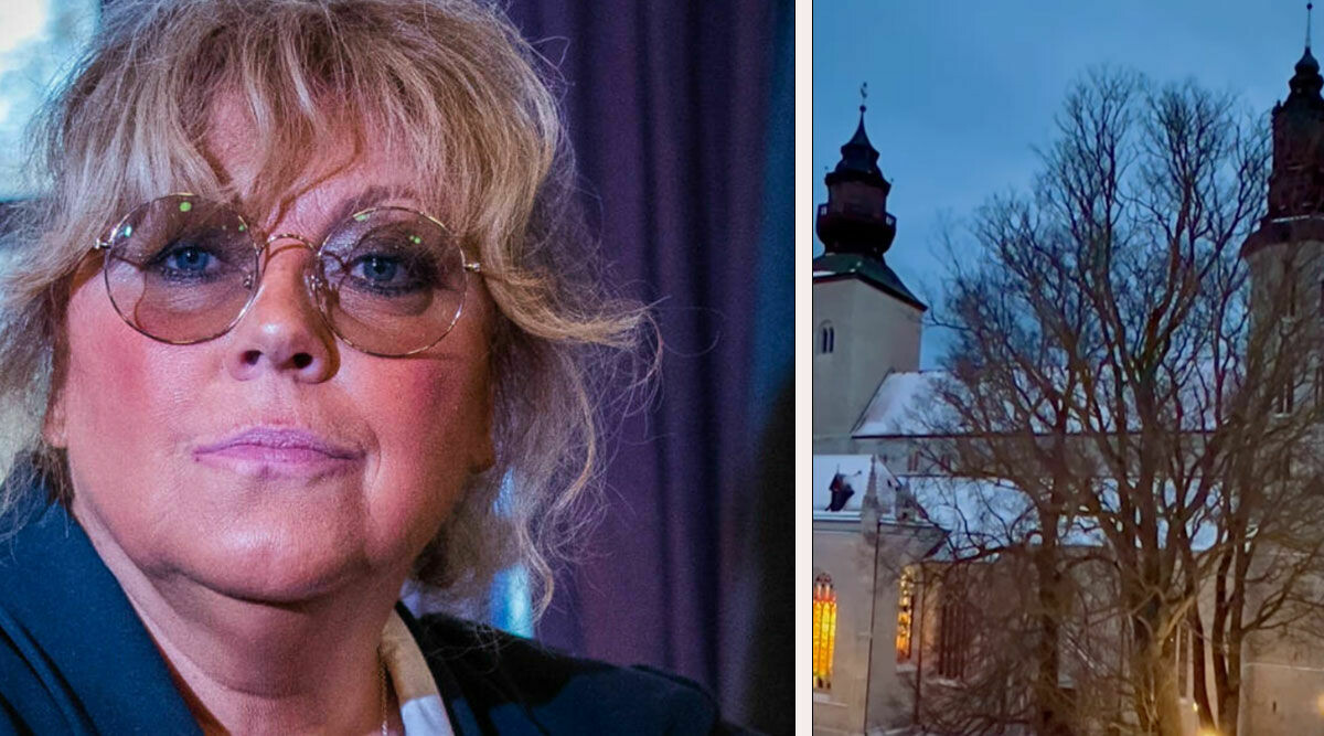 Rörande i kyrkan när alla tog farväl av Marie Nilsson Lind – videon får alla att gråta