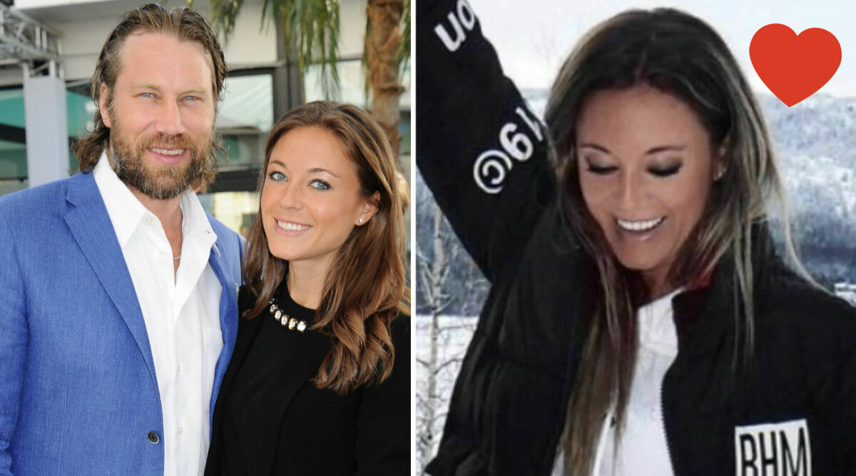 Nicole Nordin visar upp lyckan med okända mannen – och alla jublar