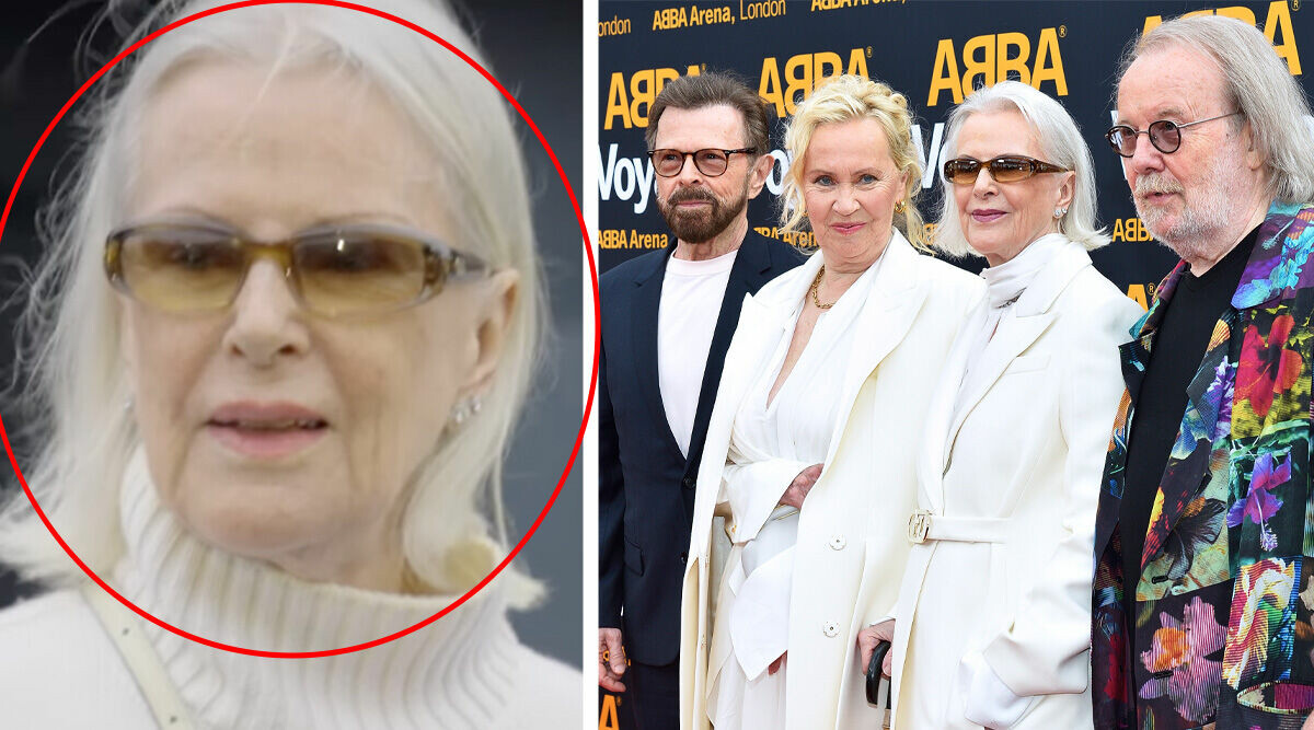 Nya bilderna på ABBA-Frida ute i London rör upp känslor – efter tystnaden