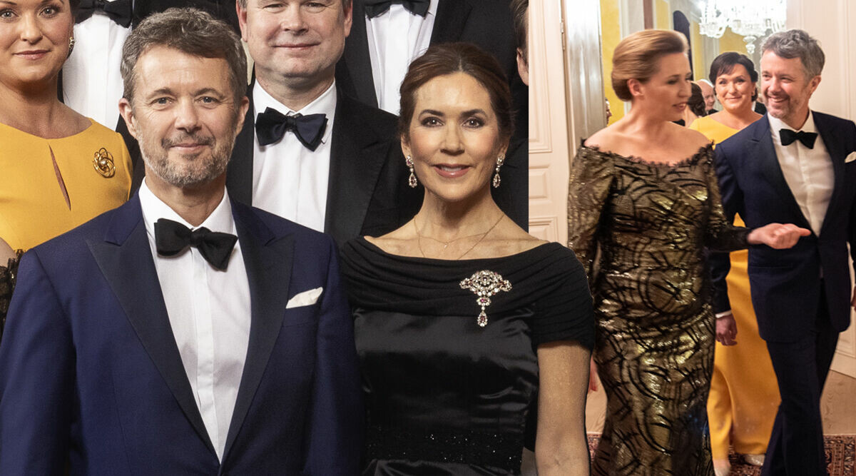 Glammiga partyt hemma hos Mary och Frederik – se bilderna!