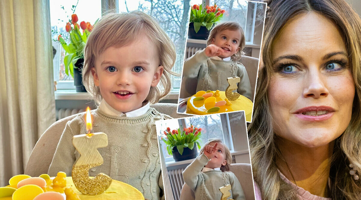 Julian, 3 år! Här firar Sofia sin lillprins – och alla ser samma sak