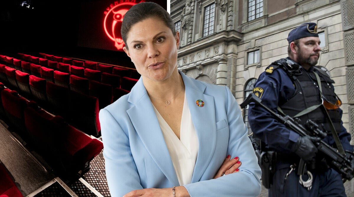Vittnet berättar: Victorias livvakter i tårar efter händelsen på bion